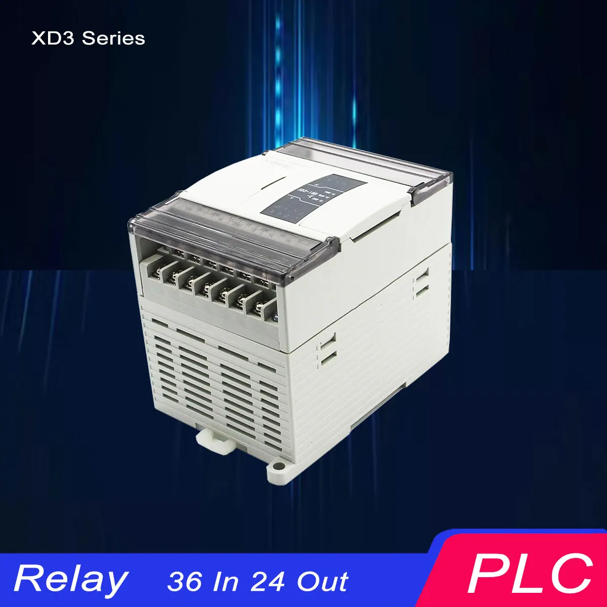 

XINJE XD3-16R-E XC-E8X XC-E8YR XC XD Series PLC Industrial USB RS232 RS485 Programmable Logic Controller for Factory