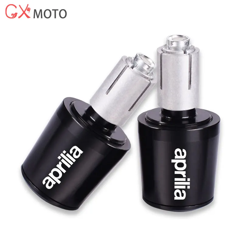 For Aprilia RSV4 RSV1000/R Caponord 1200 Dorsoduro 750 Shiver Tuono 1000/R V4R Motorcycle Handlebar Grips Cap End handle Plugs