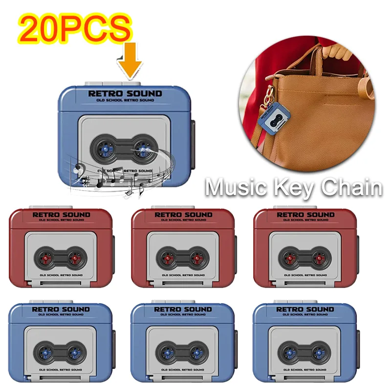 Music Key Chain Holder Key Storage Holders Wall Keychain Storage Box Vintage Home Decoration Can Record Commemorate Couples