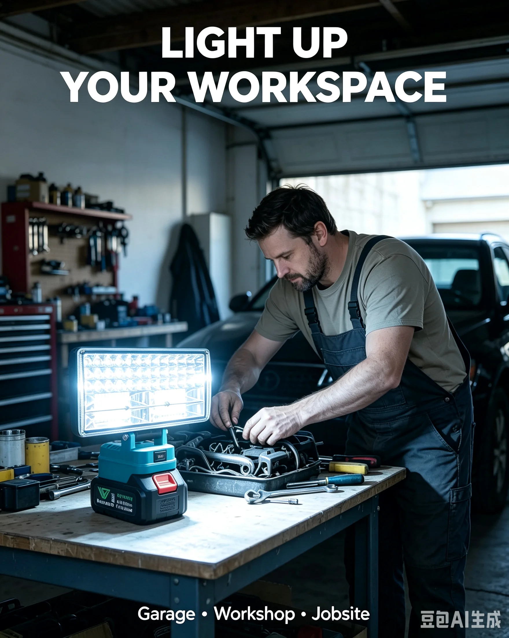 Makita 18V Batarya İçin LED Ça - Outdoor Lighting Garage incelemesi ve fiyatı