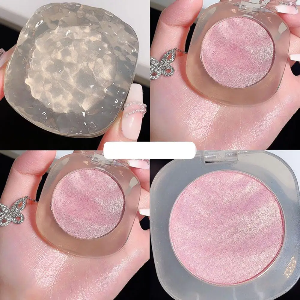 Palette de poudre de surligneur de diamant, visage ultra miroitant, nacré, éclaircissant, délicat, contour naturel, cosmétiques, K0Z4