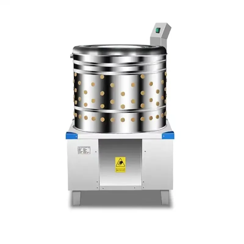 Full Automatic Modern Industrial Chicken Chick Poultry Processing Hair Feather Removal Defeathering Plucker Plucking Machine