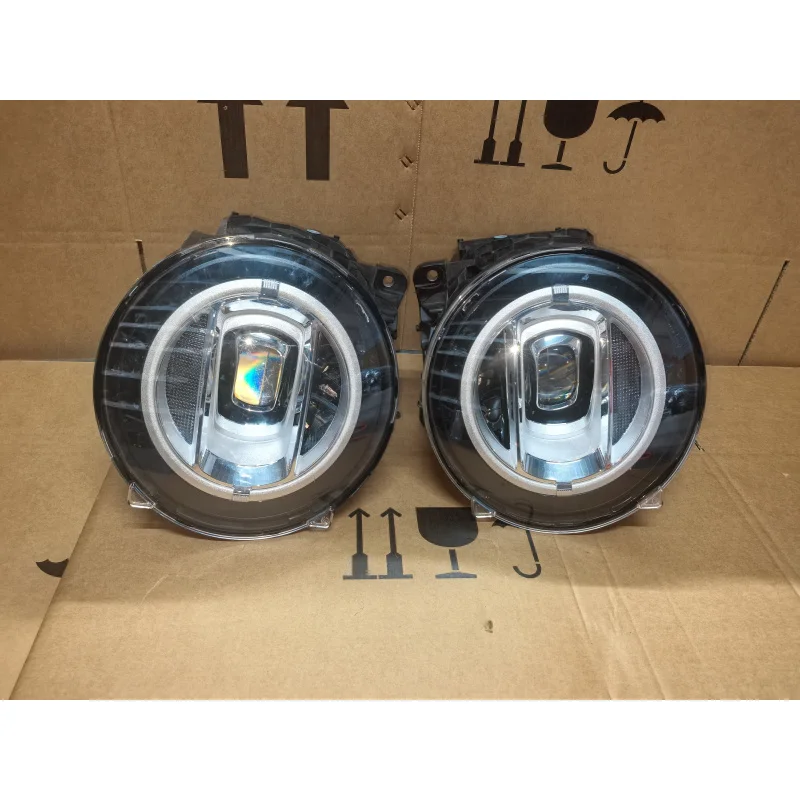 LED Headlight Assembly for Mercedes-Benz G-Class W463 2018-2023 Left Right A4639060601 9060602 Multi Zone Lighting IP68 OEM Fit
