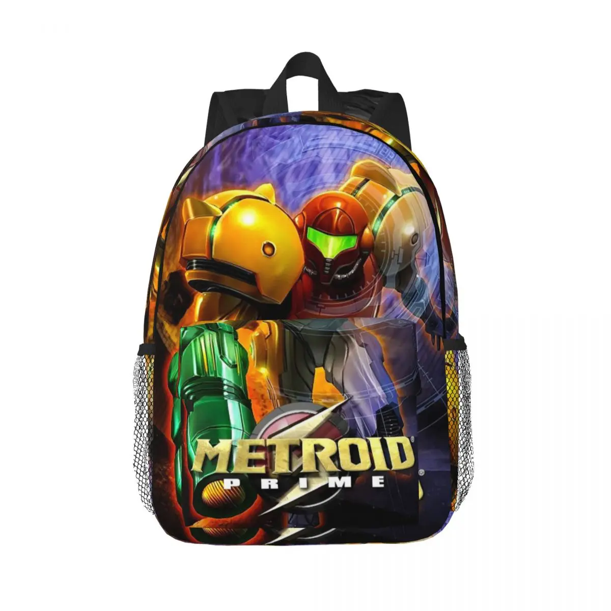 

Рюкзак Metroid II Return Of Samus, Лидер продаж, рюкзак большой емкости для мальчиков и девочек, сумка для книг, сумки на плечо для мужчин и женщин, школьная сумка