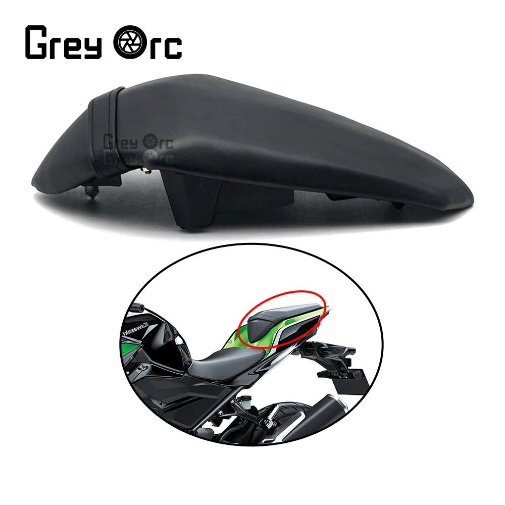 

New Rear Pillion Passenger Seat Black For Kawasaki Ninja 400 EX400 Z400 2018 2019 2020 2021 2022 Z 400 EX 400