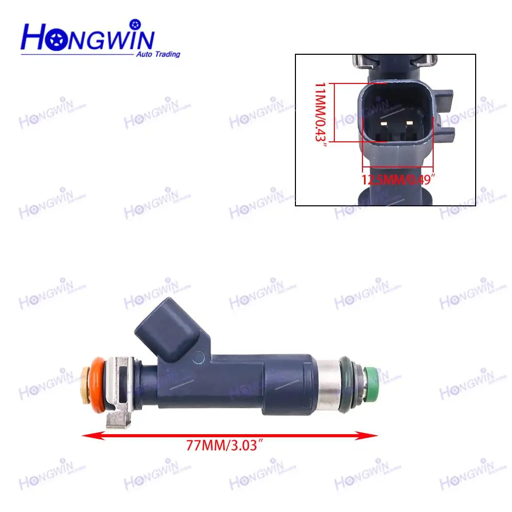 Brand New Fuel Injector Nozzle & Wire FJ985 FJ979 12625029 M1208 For Saturn Aura Vue Sky 2.4L Pontiac Solstice G6 G5 2.4L