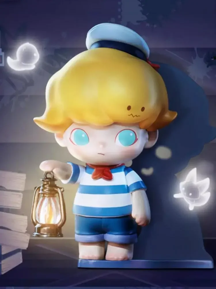 POP MART DIMOO: No's Gonna Sleep Tonight Series boîte aveugle jouets devinez sac boîte mystère Mistery Caixa figurine Surpresa Cu