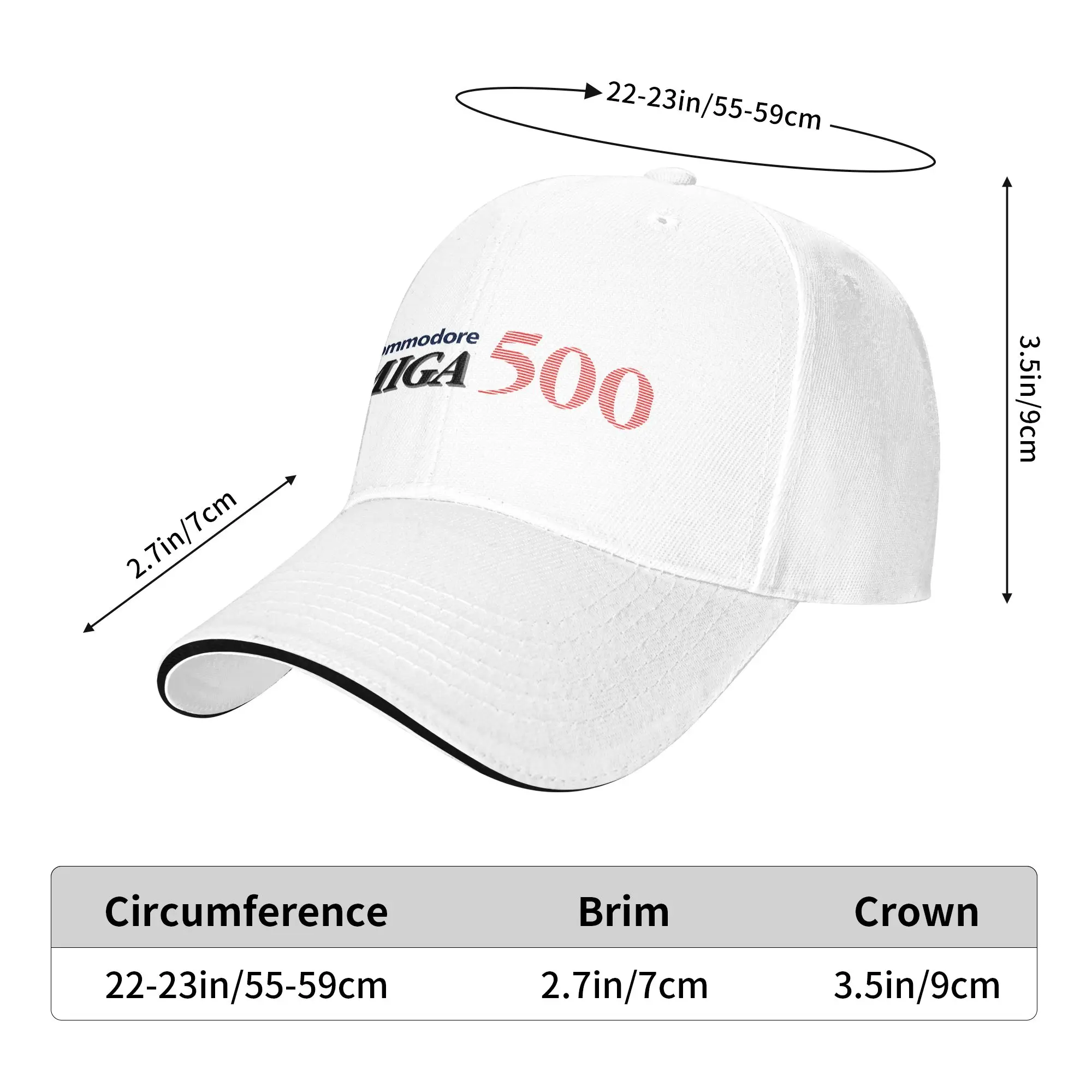 Commodore Amiga 500 Baseball Cap  Stylish Trucker Hat Summer Men Women Outdoor Sport Baseball Caps