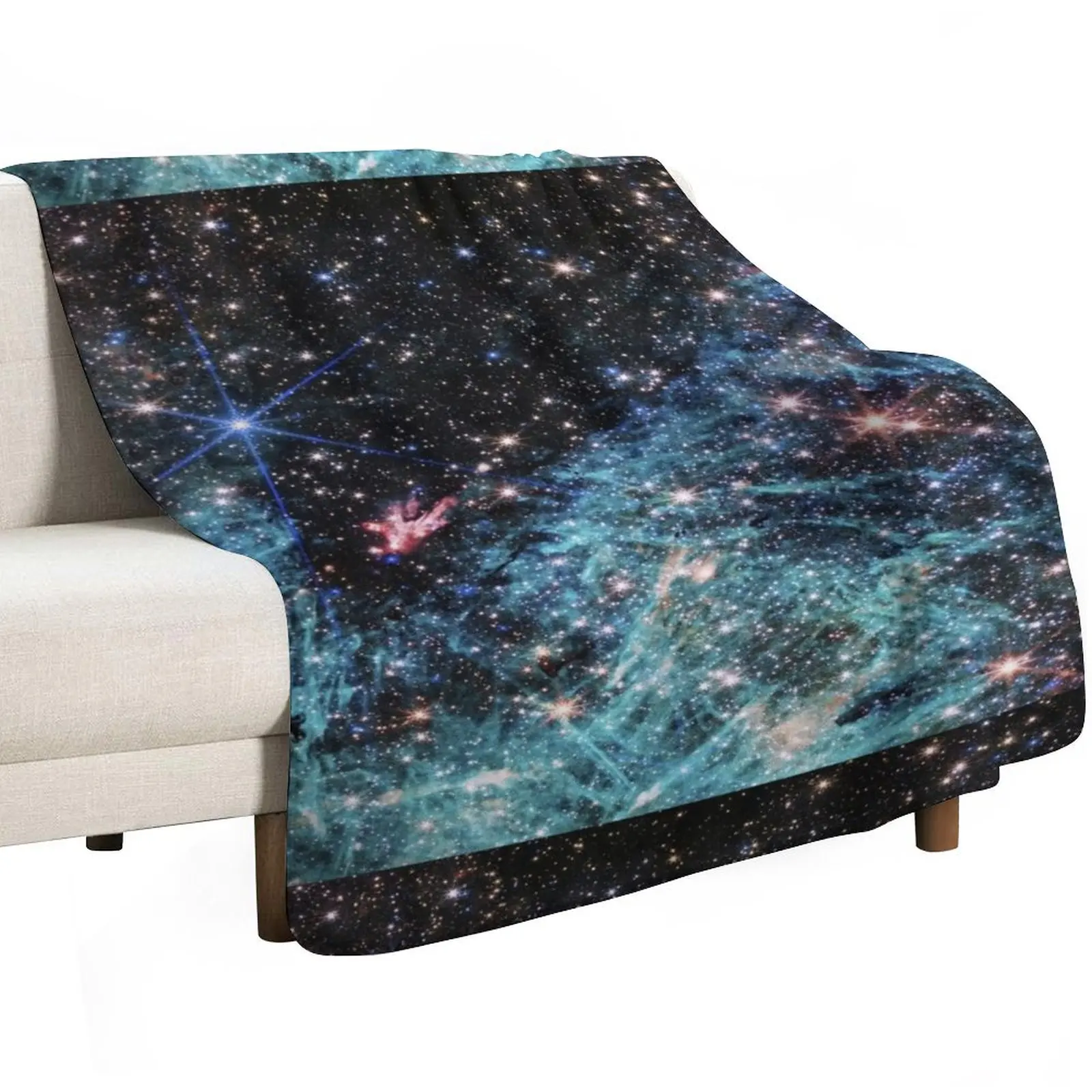 Sagittarius C (James Webb/JWST) a?? space poster Throw Blanket cosplay anime Hairys Decorative Sofa Beautifuls Blankets