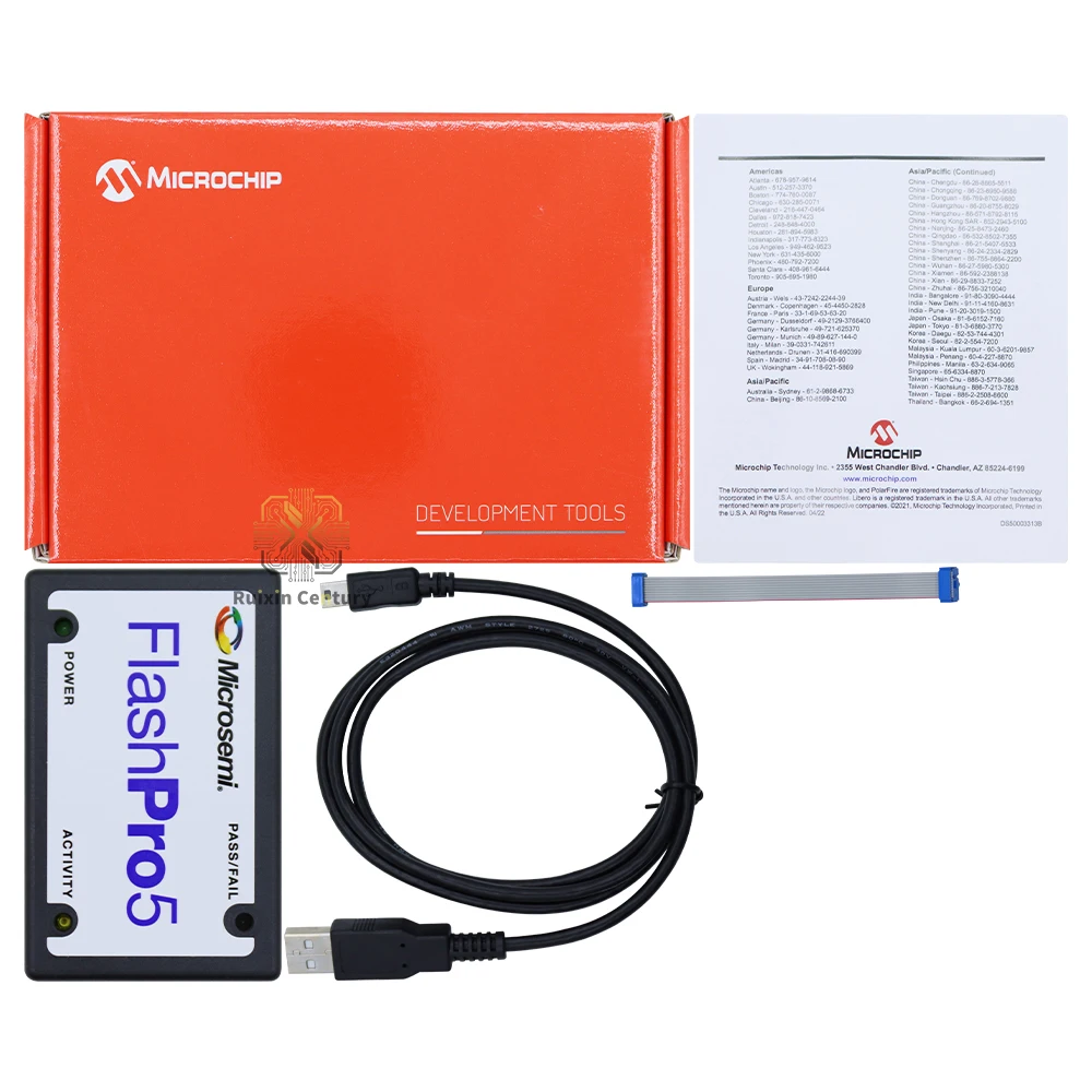 FOR MICROCHIP FlashPro 5 kit Actel Microsemi SOC FPGA Programmer Debug Emulator Development Hardware In Stock