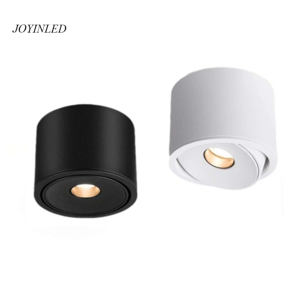 Светодиодный потолочный светильник JOYINLED с небольшими углами для поверхностного монтажа 3. ° /8 °   3W для создания коридоров Чайная комната Ресторан Спальня Прожектор