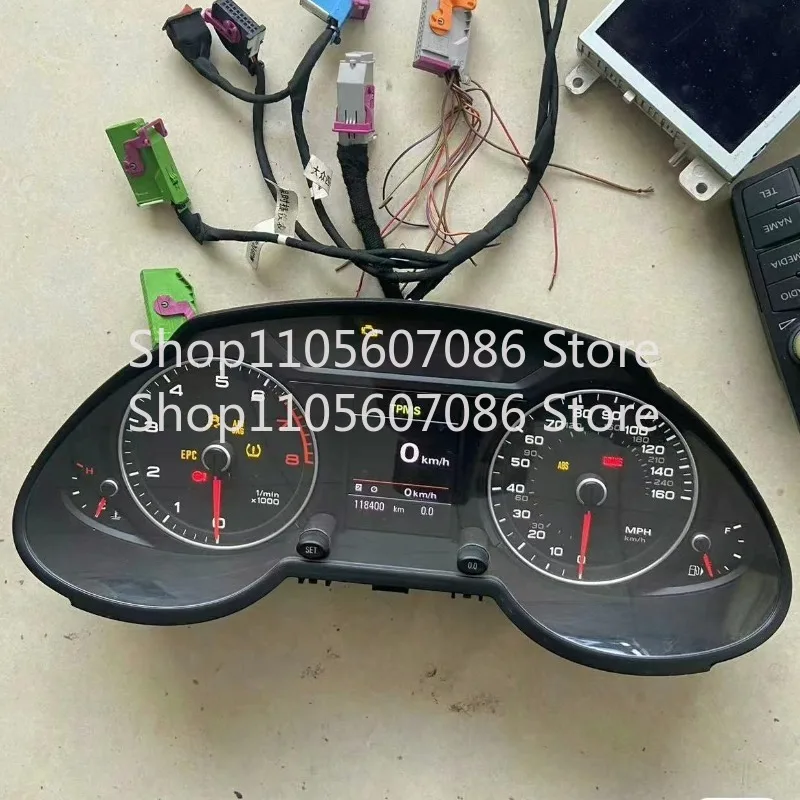 Suitable for Audi Dashboard A6LC6C7A4Q5Q3A3 Dashboard Code Meter Odometer, Tachometer Combination Instrument Assembly