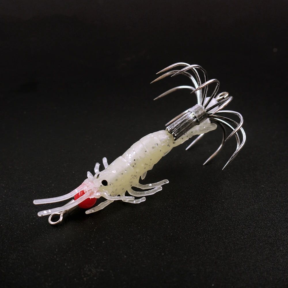 

Fishing Luminous Squid Jigs Octopus Squid Jig Umbrella Hooks Cuttlefish Fishing Lure For Sea Fishing Feeder Fishing Accessories