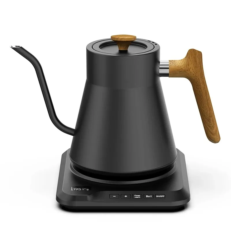 Manufacturer1000ml Smart Electric Kettle with Temperature Control Is Poured Over Digital Tea Kettle with Gooseneck Coffee Drops