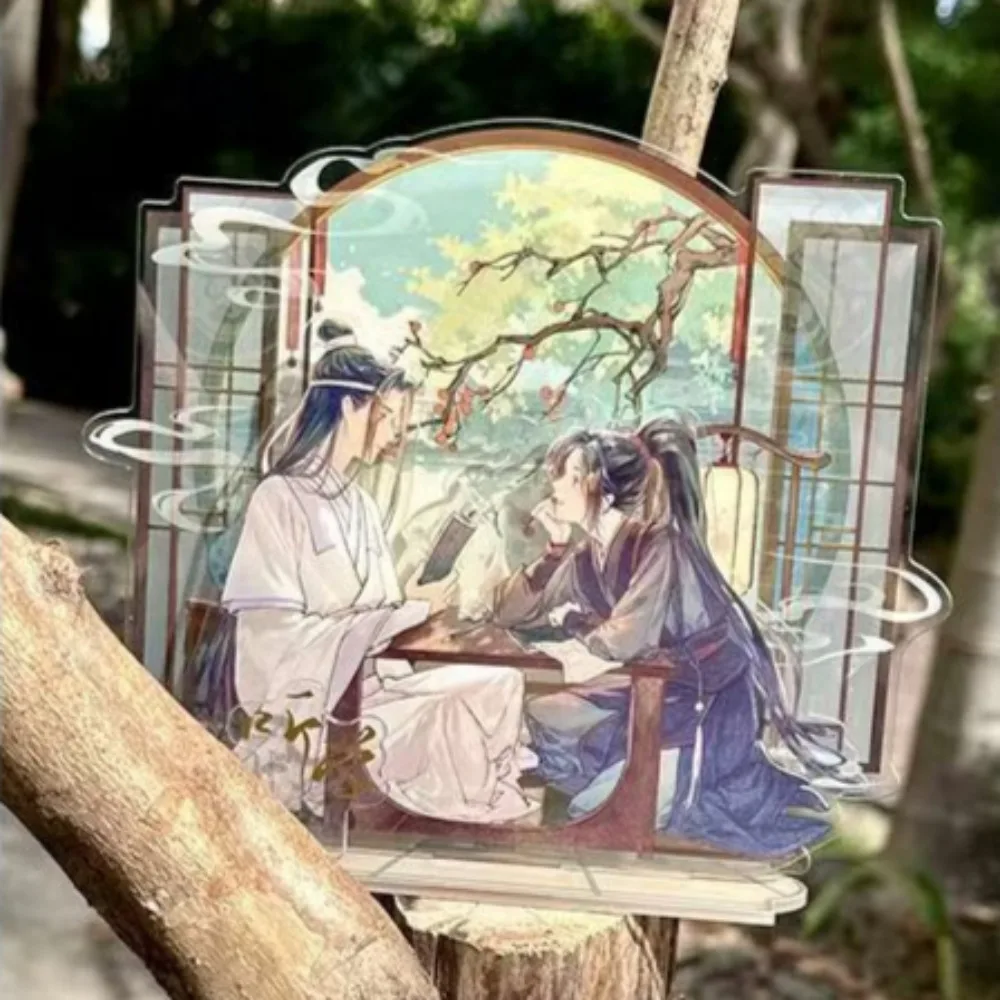 Gran maestro del cultivo demoníaco Mo Dao Zu Shi Standee regalos coleccionables The Untamed Wei Wuxian Lan Wangji figura modelo placa