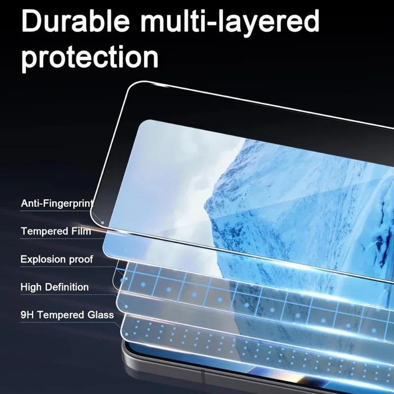 3 Piezas Protector de Pantalla Cobertura Completa para Poco F8 F7 Ultra Poco X8 X6 Pro HD Película para Xiaomi Poco F7 F5 Pro X7 Pro Anti-Rayaduras Vidrio 5