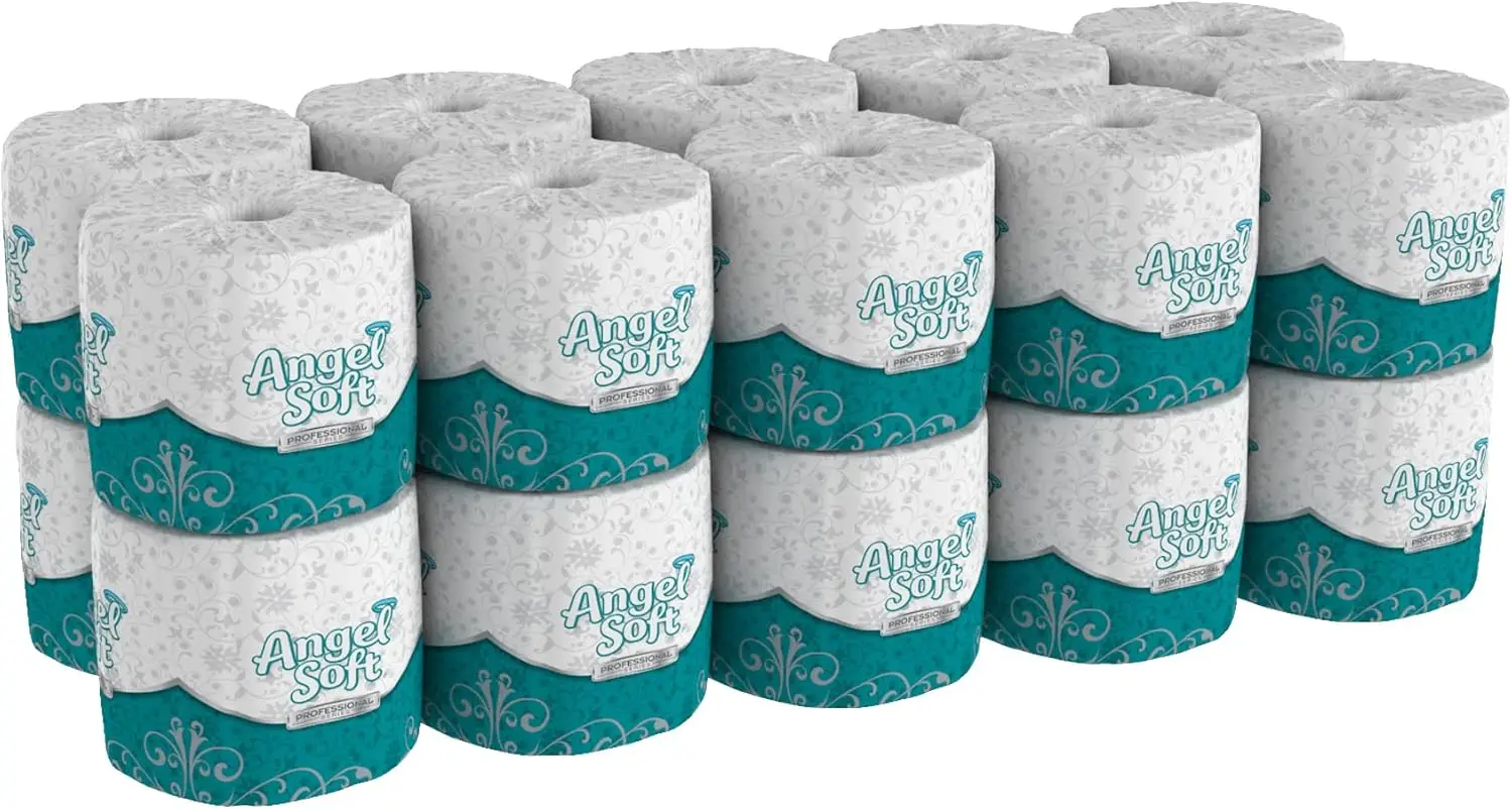

Soft Professional Series 2-Ply Embossed Toilet Paper, 16850, 450 Sheets Per Roll, 60 Rolls Per Case
