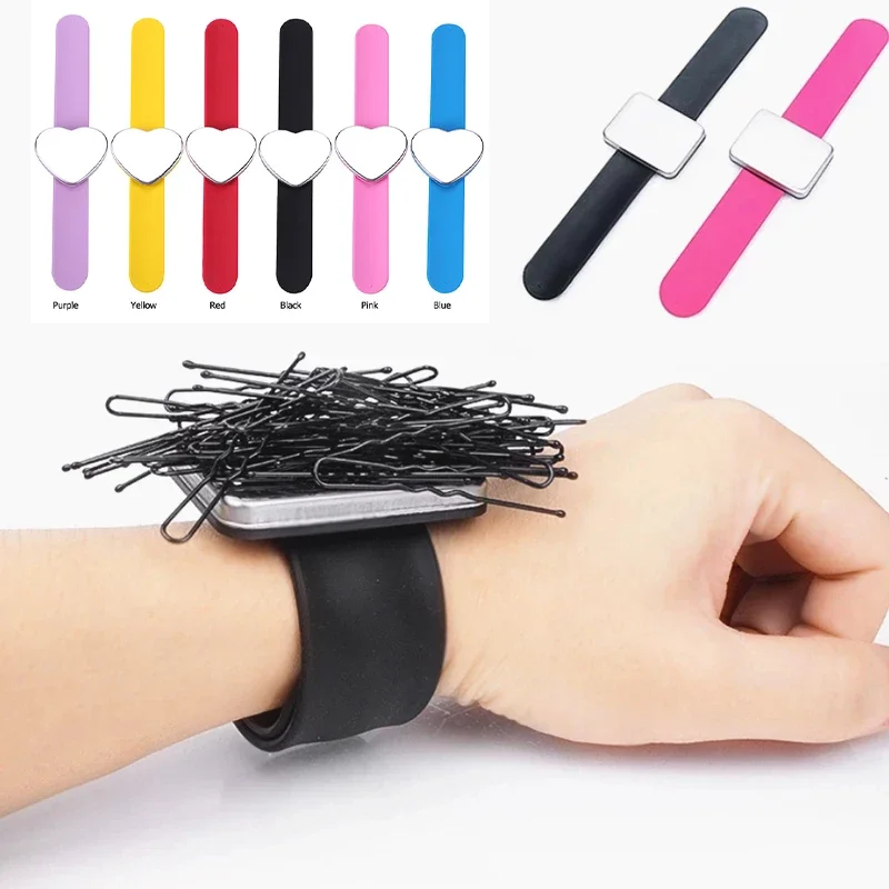 Professional Magnetic Bracelet Wrist Band Salon Hair Accessories Strap Belt Hair Clip Holder Barber Hairdressing Styling Tools