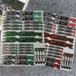 For Kawasaki Ninja ZX6R Set Stickers Motorcycle Accessories Parts Helmet Racing Fairings Tank pads Decal ZX 6R 09 2010 2012 2024