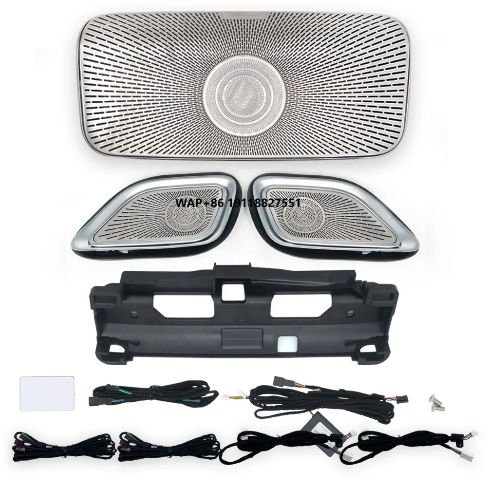 

Car Roof Speakers 64 Colors Ambient Light Rear Roof Ceiling Speakers for W223 S580 S450