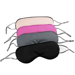 Sleeping Eye Mask Block Out Light Sleep Mask For Eyes Soft Sleeping Aid Travel Eyeshade Breathable Double-sided Eye Mask