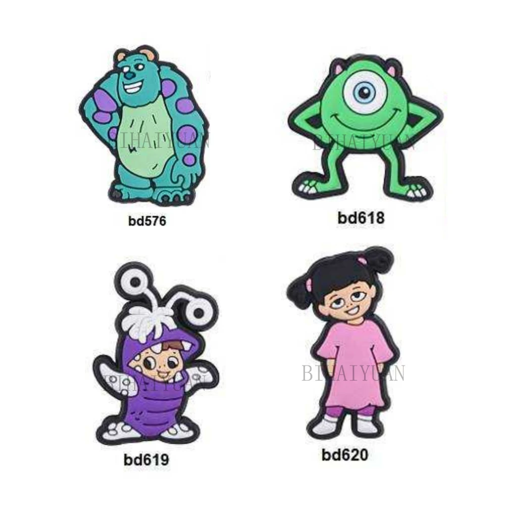 5pcs cartoon PVC monster university Focal Beads for DIY bracelet necklace anklet pen Accessories