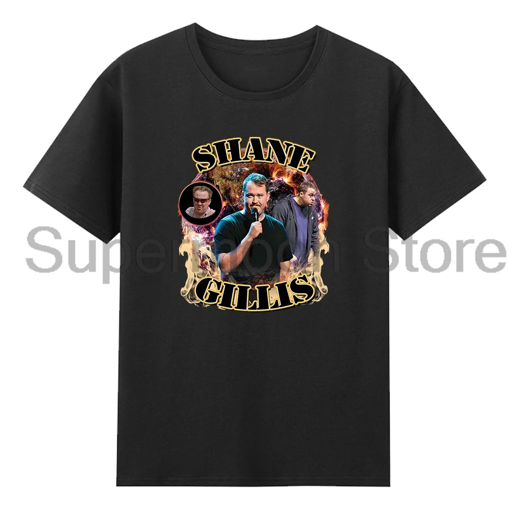 Shane Gillis T-shirt Vintage Graphic Crewneck Short Sleeve Cotton Tee Women Men Streetwear Fashion Clothes