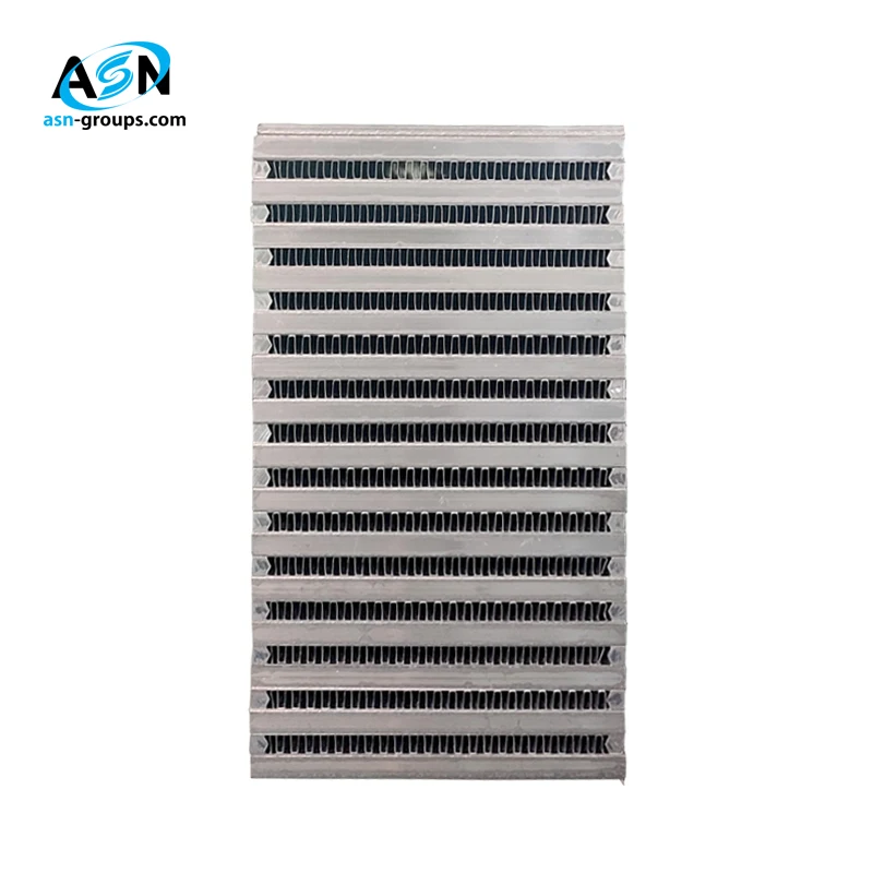 Customizable Aluminum Alloy Bar Plate Heat Exchanger Core Intercooler Oil Cooler 26 Bar Pressure Resistant Multi-Voltage
