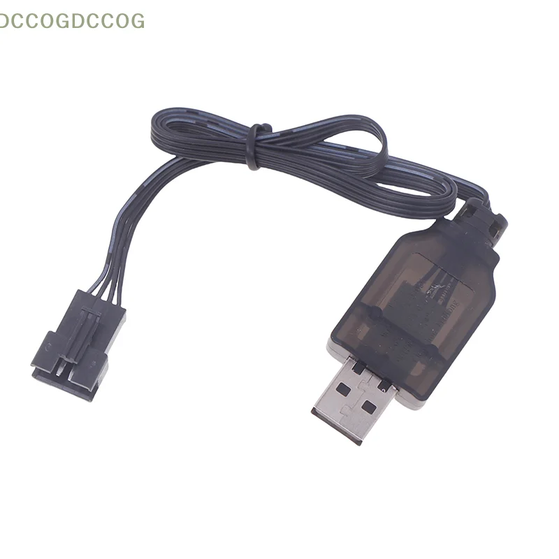 لعبة كهربائية سيارة E561 حفارة شاحن كابل يو اس بي جودة عالية 7.4 فولت 3.7 فولت X2 SM4P بطارية ليثيوم أيون عكس محول الشحن #5