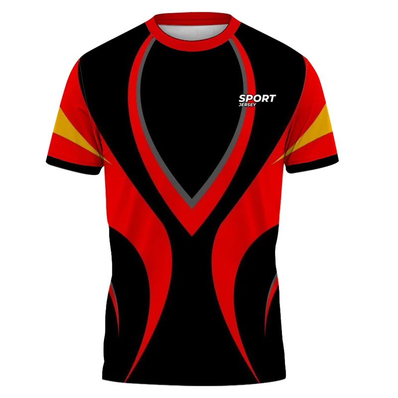 

Спортивная быстросохнущая футболка 2025, мужские крутые уличные топы, летние спортивные рубашки с 3D принтом, мужские футболки, повседневные футболки с короткими рукавами