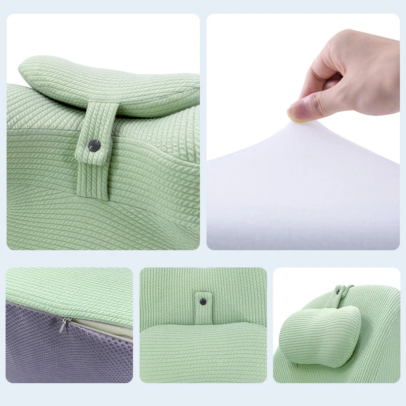 Lie On The Bed Sleeping Pillow Crouching Pillow Artifact Multifunctional Prone Position Pillow Lie Sleeping Cushion Back Pad ﻿