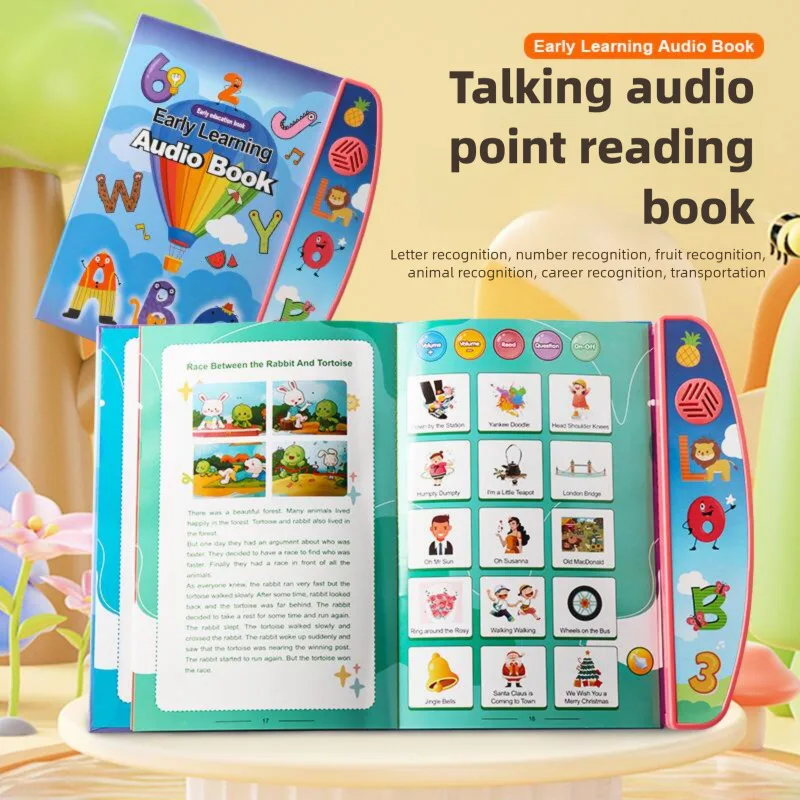 

Kids Early Learning Audiobooks On Demand Enlightenment English Spelling Alphabet Words Interactive Pre-School Educational Tool