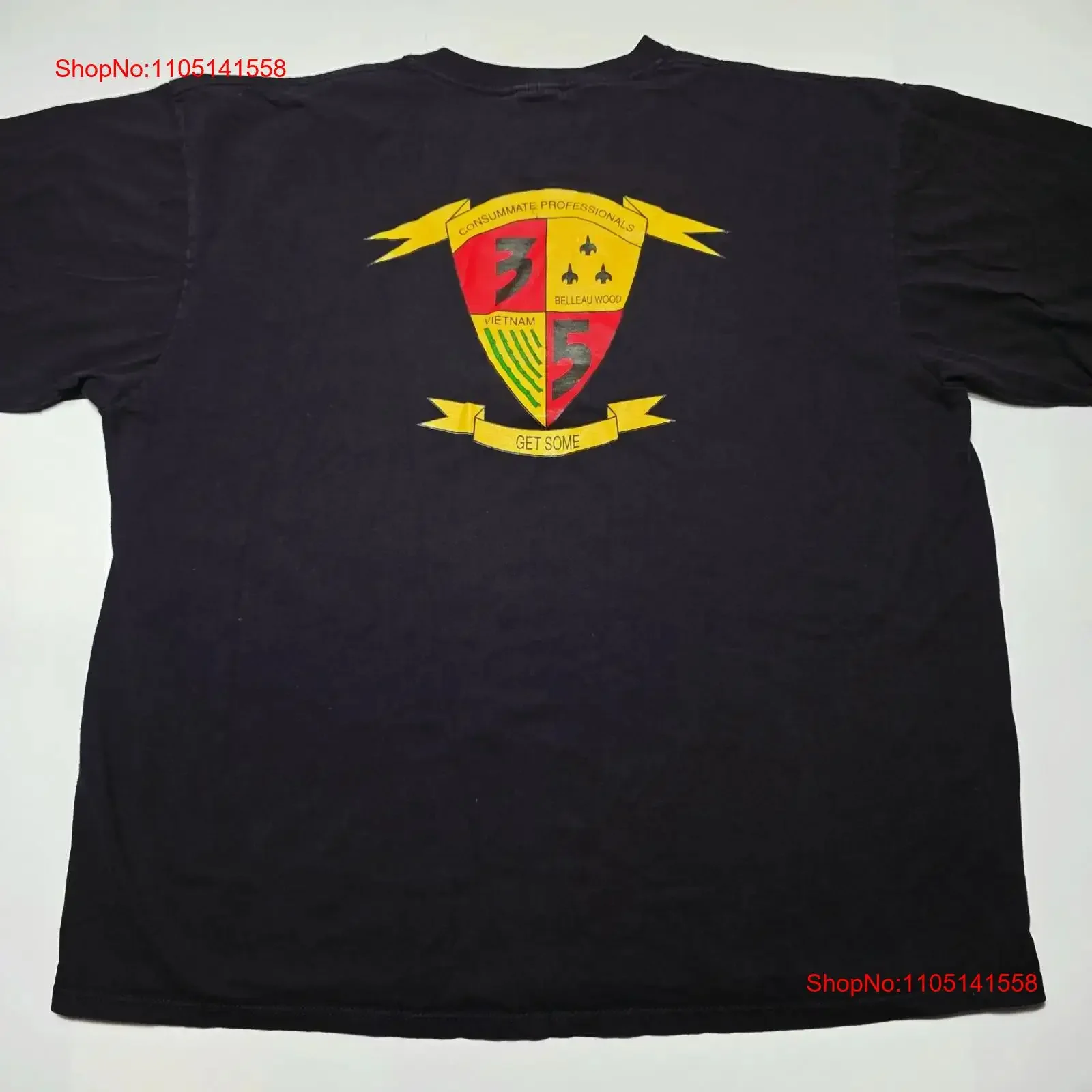 Vintage USMC Marine Corp 3rd Battalion 5th Marines Logo T Shirt Size 2XL 90's vintage Washed Comfortable Breathable Unisex
