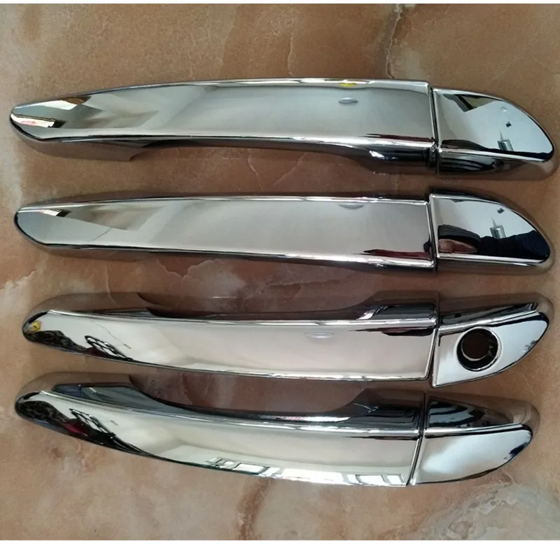 Car Styling Door Handle Cover For Hyundai Tucson 2015 2016 2017 2018 ABS Chrome Car Sticker Auto Accessories