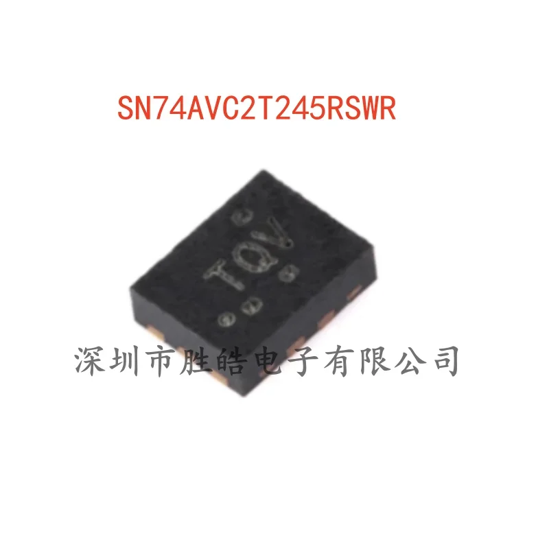 (10PCS)  NEW  SN74AVC2T245RSWR   Two-Bit Dual Power Bus Transceiver Chip   UQFN-10   74AVC2T245   Integrated Circuit