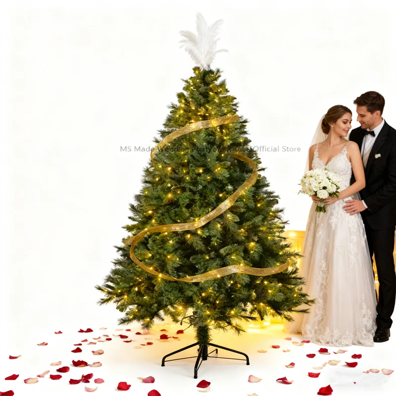 

150/210cm Reusable PVC Artificial Christmas Tree | Xmas Pine Tree for New Year's Eve Decorations