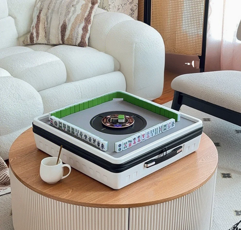 Pro-Grade Handheld Mini Mahjong Machine Eco-Friendly Battery Powered Casino Poker Entertainment Wild Sparrow Outdoor Use