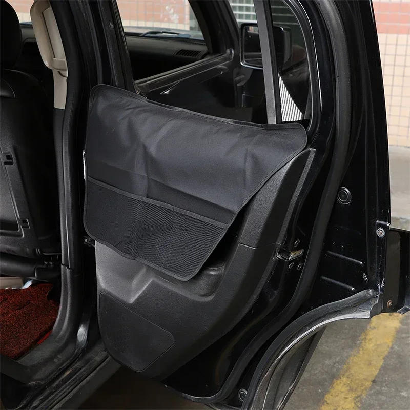 

Для Land Rover Defender 110 130 20-24: Защитный коврик из ткани Оксфорд для боковой двери автомобиля, предотвращающий царапины и удары, аксессуар для перевозки домашних животных