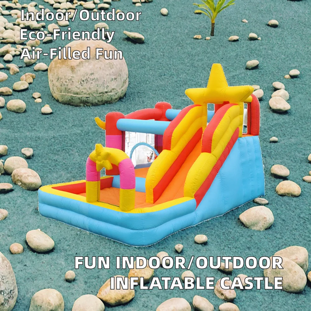 Commercial Funny Indoor Outdoor Inflatable Castle Popular Kid's Bounce House Trampoline Toy