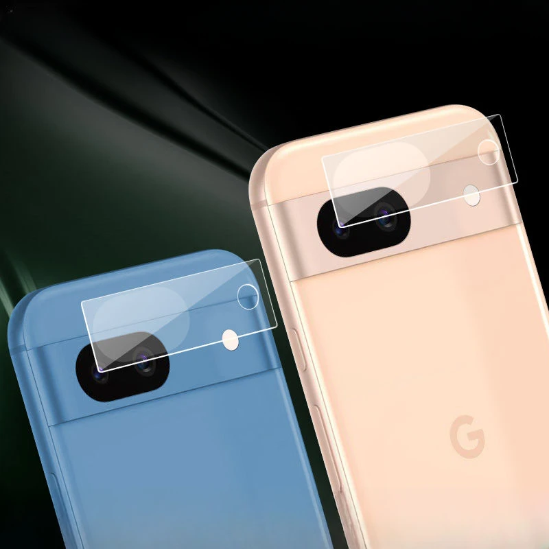 واقي عدسة كاميرا ثلاثي الأبعاد لجوجل بكسل 8a pixel8a pro ، غشاء حماية من الزجاج المقسى