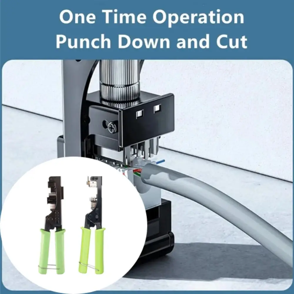 110 AMP Type Network Module Wiring Pliers 5/6 Network Module 180 Degree Network Module Punch Down Tool 8 Position Jack