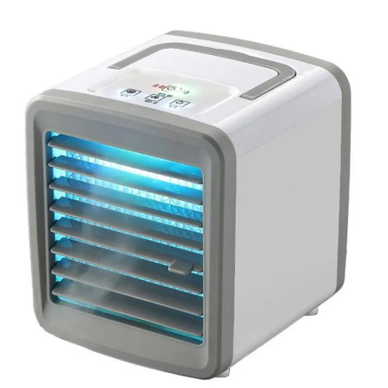 

Portable Mini Air Cooler Small Air Cooler Office Air Purifier And Cooling Fan USB Charging 2 Speed Settings