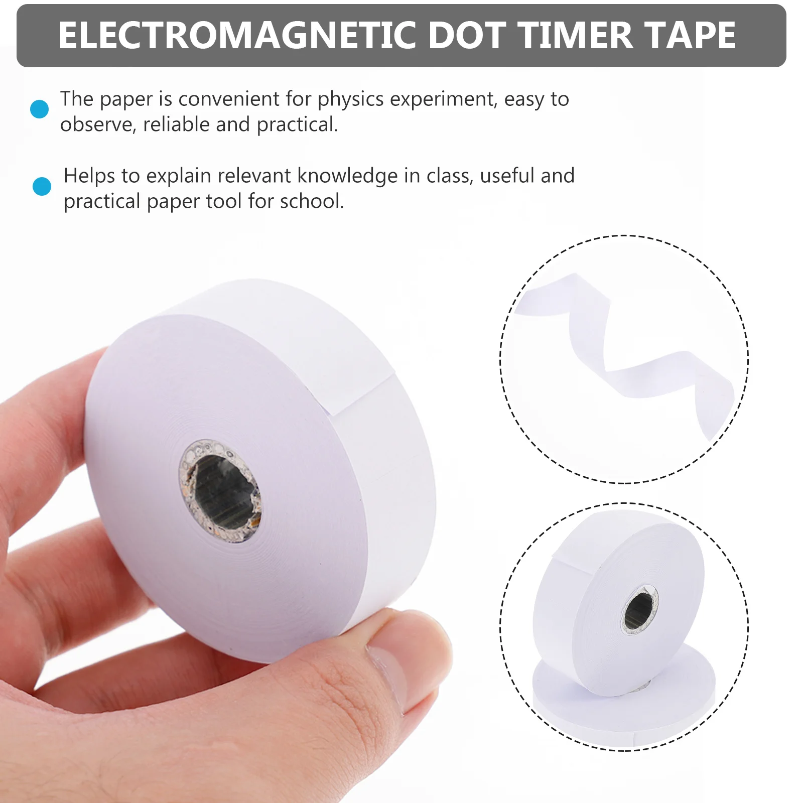 1Set Electromagnetic Dotting Timer Long-Lasting Laboratory Equipment Acceleration Apparatus Teaching Physics Experiment