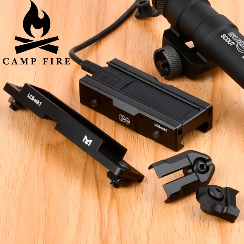 

Tactical Accessories CNC Picatinny Rail Pocket Panel for Scout Weaponlights M600 M300 Flashlight Switch Pad slot Airsoft