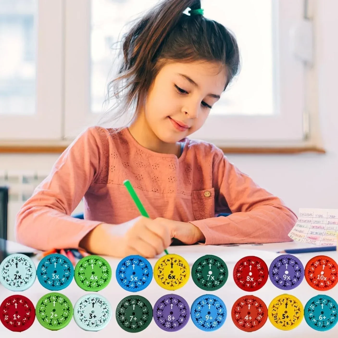 Math Fidget Spinners Desktop Math Fingertip Math Addition Subtraction Multiplication Division Math Games Operations Smart Games