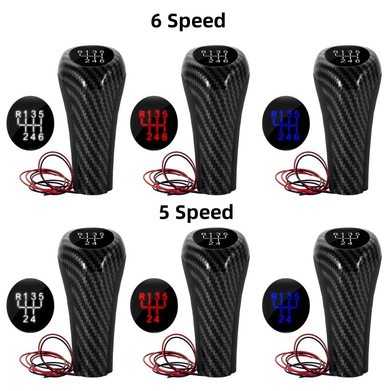 For BMW E90 E91 E92 E60 5/6 Speed Car Gear Shift Knob Head Stick Leather Shifter Lever For BMW 1 3 5 6 Series E81 E82 E84 E83