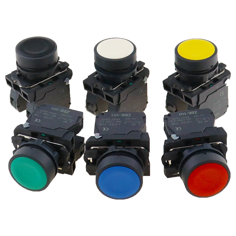 Xb5 -aa31 Xb5aa42c Flat Since Reset Point Action Button Switch 22 Green Red 1 Open 1 Close