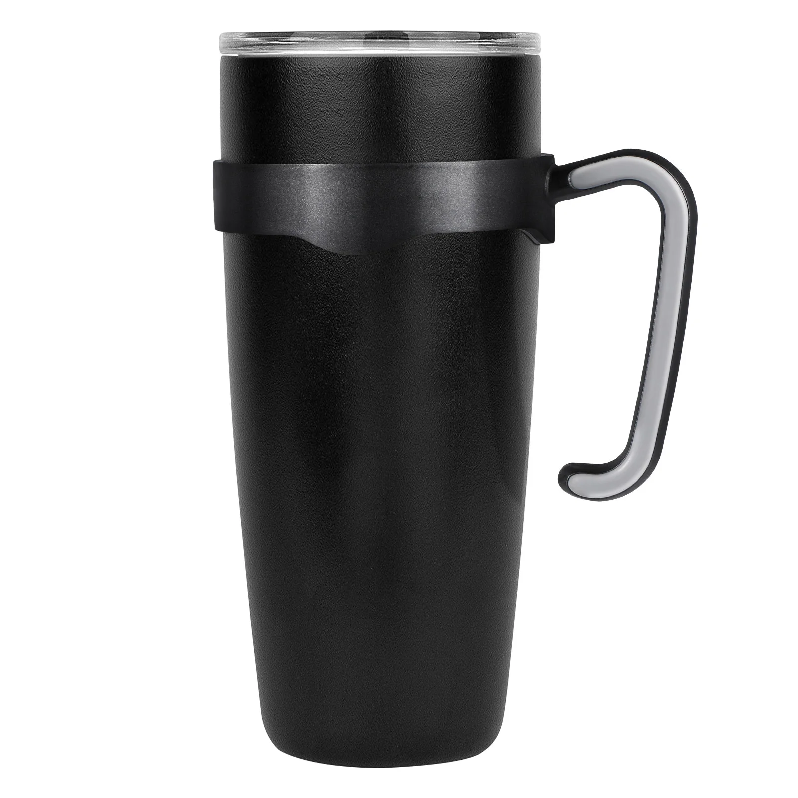 BESTOMZ Universal Thermal Mug Handle For bottle Anti-slip Adjustable Tumbler Bottle Handle Compatible for 20oz (Black)