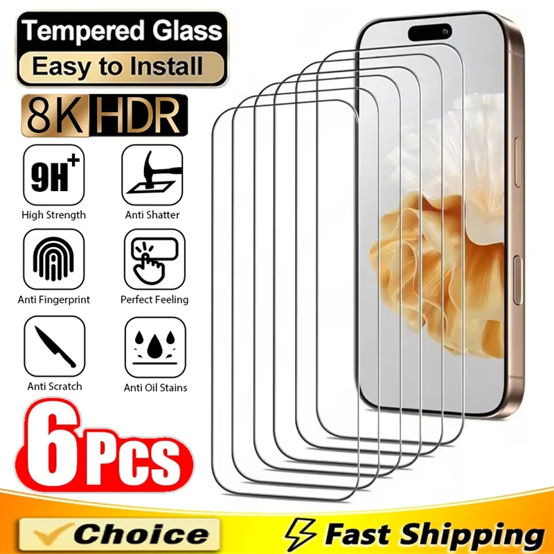 6Pcs Protective Gla…