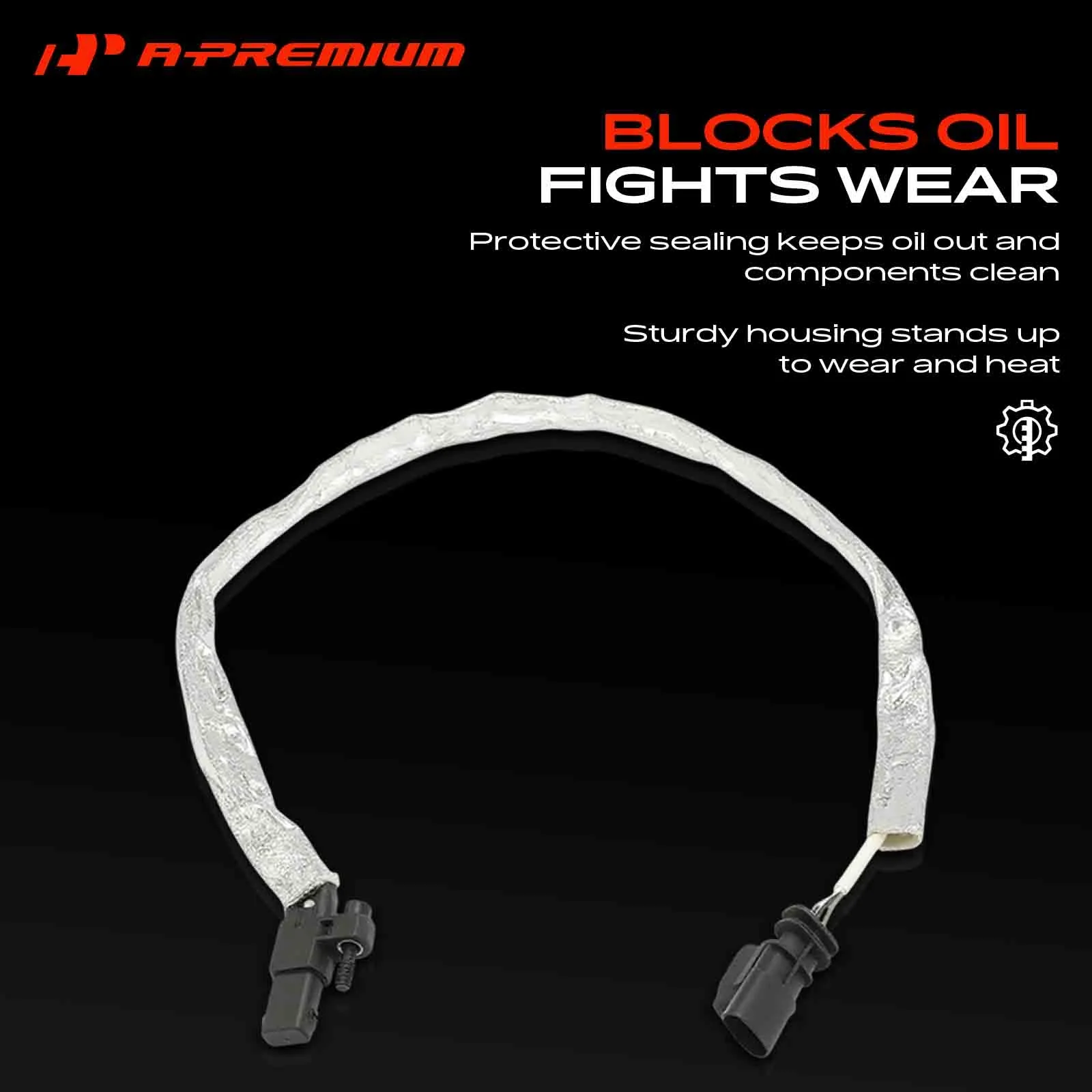 A-Premium Crankshaft Position Sensor for Jeep Renegade 2015-2017 Fiat 500X 2016-2018 500L 2014-2020 124 Spider 2017-2020 500